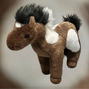 Douglas Aztec The Plush Indian Paint Horse Brown White Spotted Stuffed Animal